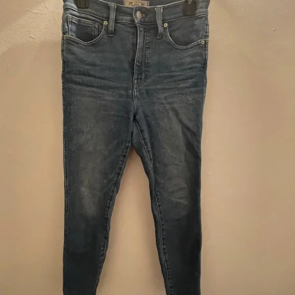 Madewell High-Rise Crop Skinny Jeans in Sheffield Size 26 - Picture 4 of 4
